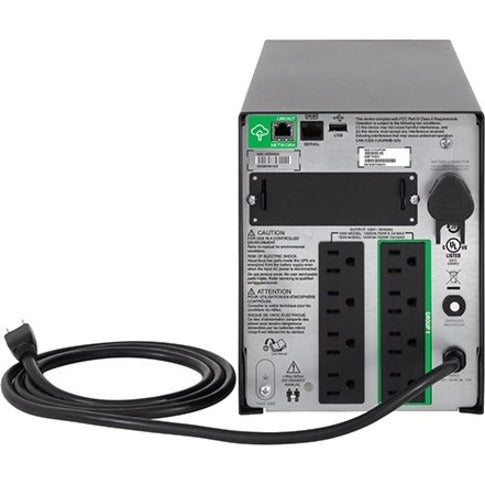 APC by Schneider Electric Smart-UPS 1500VA LCD 120V with SmartConnect SMT1500C