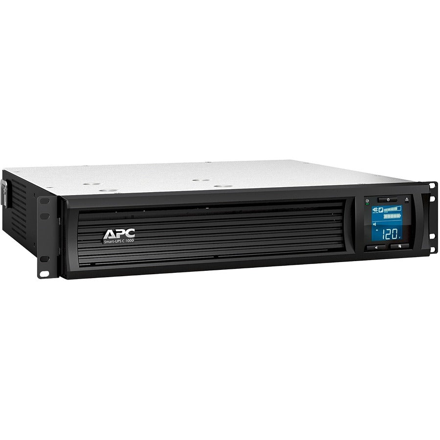 APC by Schneider Electric Smart-UPS C 1 000 VA LCD RM 2U 120 V avec SmartConnect SMC1000-2UC