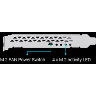 Asus M.2 to PCI Express Adapter HYPER M.2 X16 CARD V2