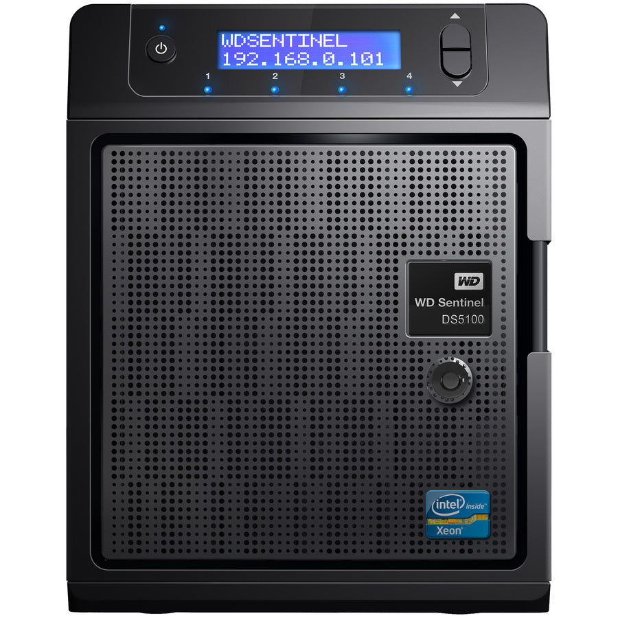 WD Serveur WD Sentinel DS5100 4 To Storage Plus WDBYVE0040KBK-NESN