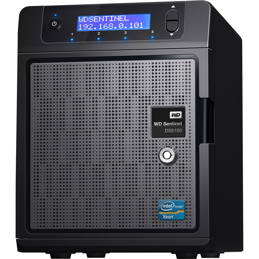 WD Serveur WD Sentinel DS5100 4 To Storage Plus WDBYVE0040KBK-NESN