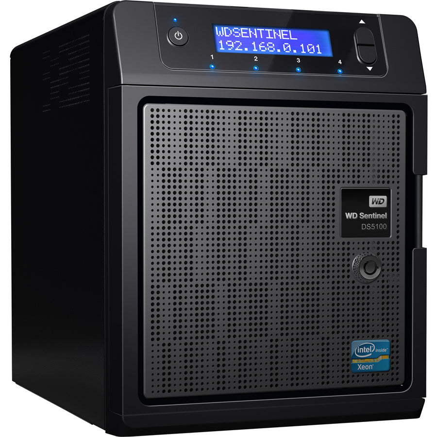 WD Serveur WD Sentinel DS5100 4 To Storage Plus WDBYVE0040KBK-NESN