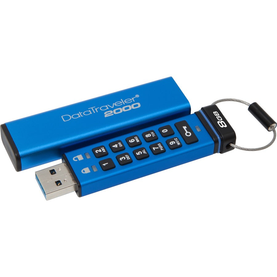Clé USB 3.1 Kingston DataTraveler 2000 8 Go DT2000/8 Go