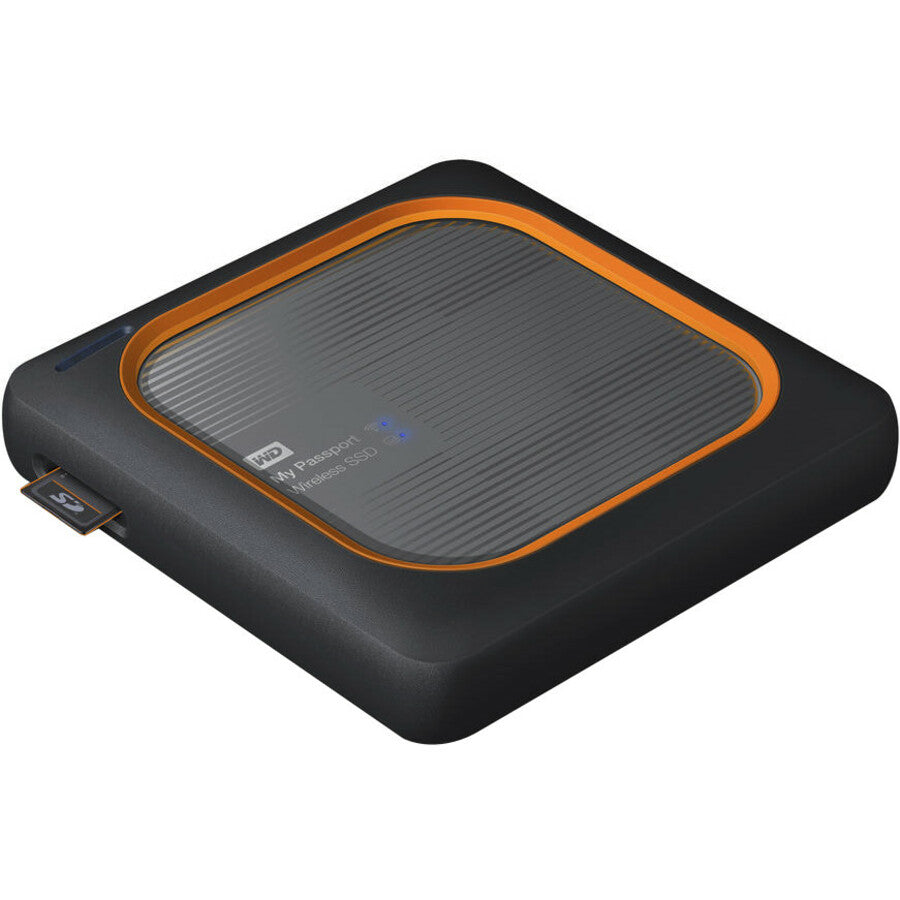 WD My Passport Wireless WDBAMJ5000AGY-NESN 500 GB Portable Network Solid State Drive - External WDBAMJ5000AGY-NESN