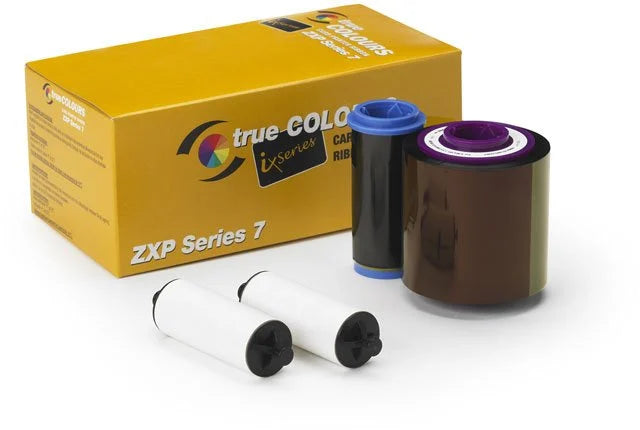 Zebra Dye Sublimation, Thermal Transfer Ribbon - Blue, Black Pack 800077-714