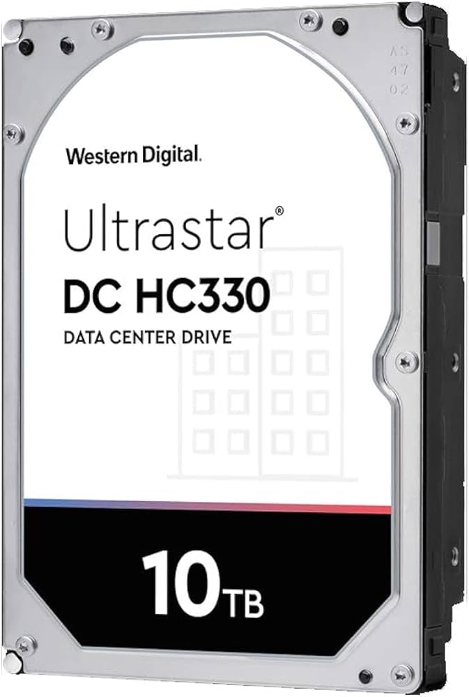 WD Ultrastar DC HC330 10 TB Hard Drive - Internal - SATA (SATA/600) - 3.5" Carrier 1EX2438