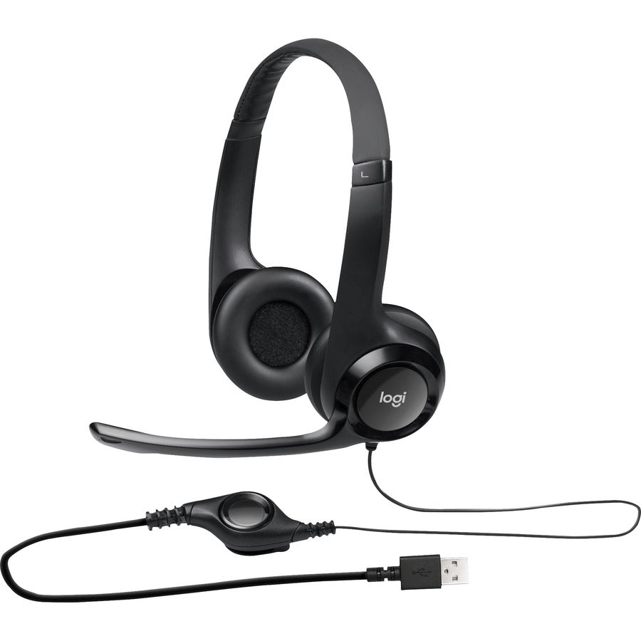 Logitech Padded H390 USB Headset 981-000014