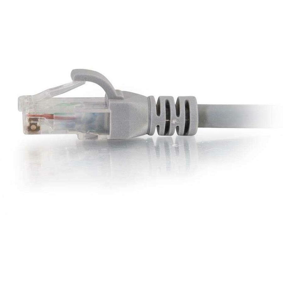 C2G 1 ft Cat6 Snagless UTP Unshielded Network Patch Cable (TAA) - Gray 10301