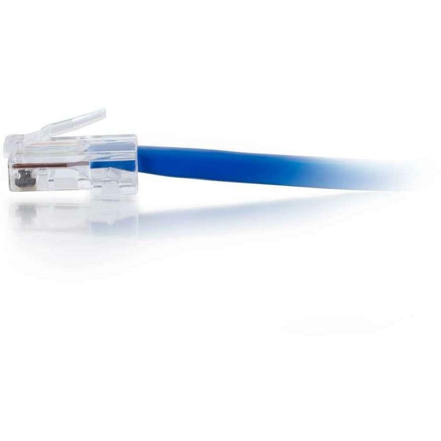 C2G 14 ft Cat5e Non Booted UTP Unshielded Network Patch Cable (100 pk) - Blue 24380