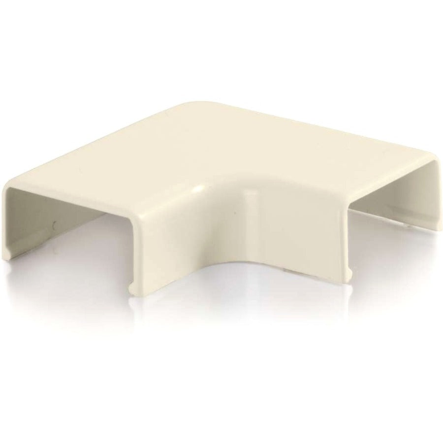 C2G Wiremold Uniduct 2700 90&deg; Flat Elbow Ivory 16006