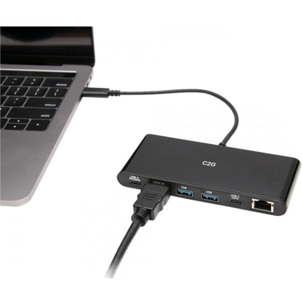 C2G USB-C 6-in-1 Mini Dock Kit for Laptops C2G54479