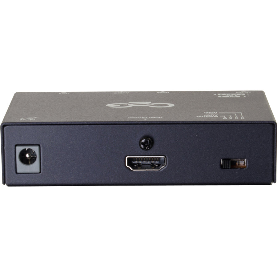 C2G HDMI, VGA, and Audio to HDMI Converter Switch 40814