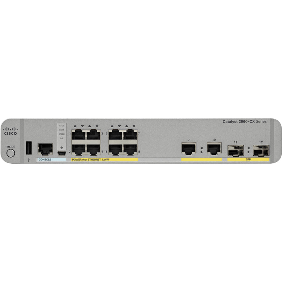 Commutateur Ethernet Cisco 2960CX-8PC-L WS-C2960CX-8PC-L
