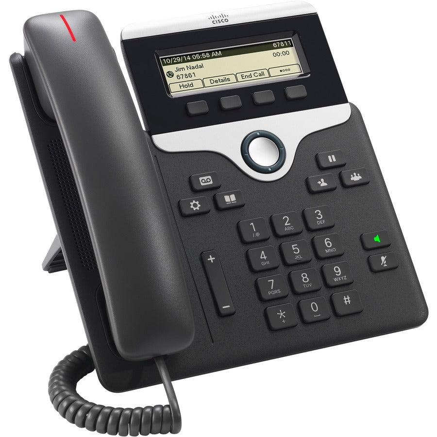 Cisco 7811 IP Phone - Corded - Wall Mountable - Charcoal CP-7811-K9=