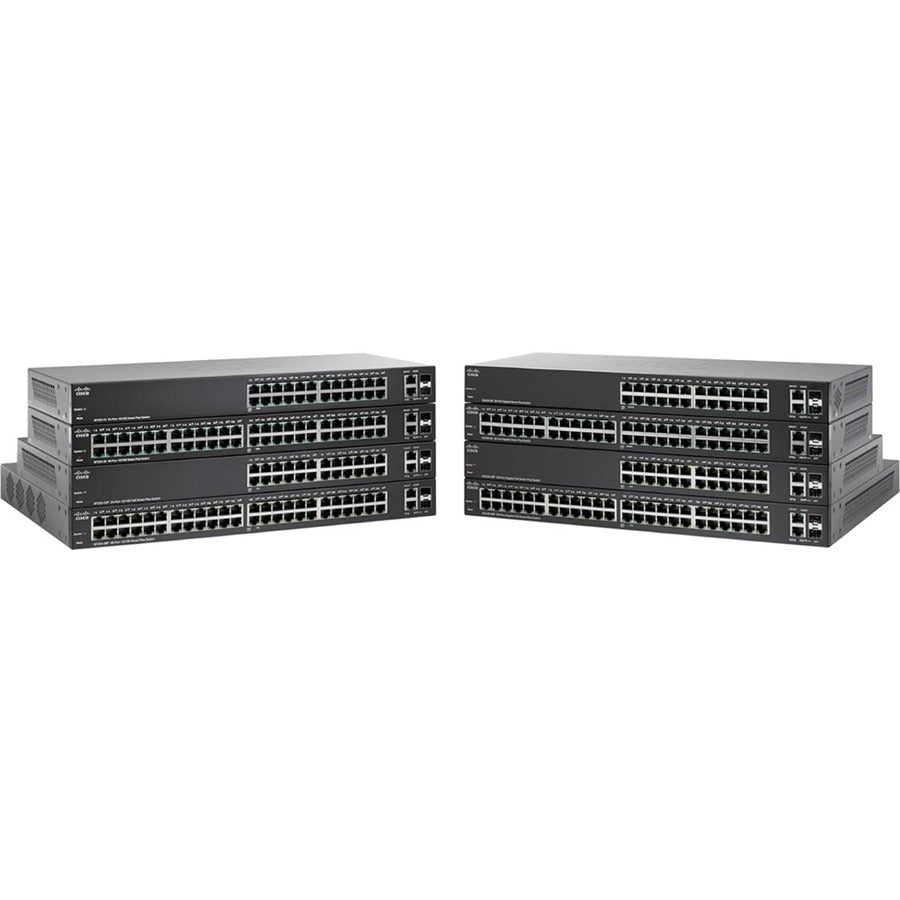 Cisco SF220-24P 24-Port 10/100 PoE Smart Plus Switch SF220-24P-K9-NA