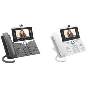 Cisco 8865 IP Phone - Corded/Cordless - Corded/Cordless - Bluetooth, Wi-Fi - Wall Mountable - Charcoal CP-8865-K9=