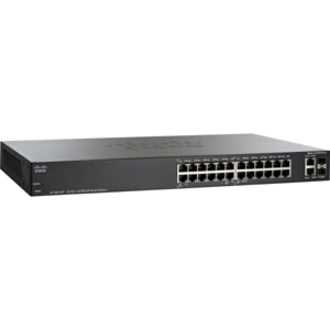 Cisco SF200-24P 24-Port 10/100 PoE Smart Switch SLM224PT-NA