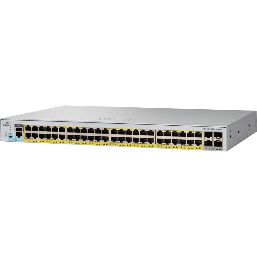 Cisco Catalyst WS-C2960L-48PS-LL Ethernet Switch WS-C2960L-48PS-LL