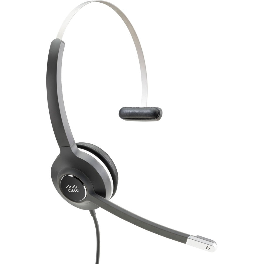 Casque Cisco 531 (filaire simple avec câble de casque RJ spiralé à déconnexion rapide) CP-HS-W-531-RJ=