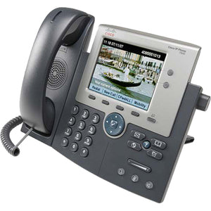 Cisco Unified 7945G IP Phone - Desktop, Wall Mountable - Dark Gray, Silver CP-7945G