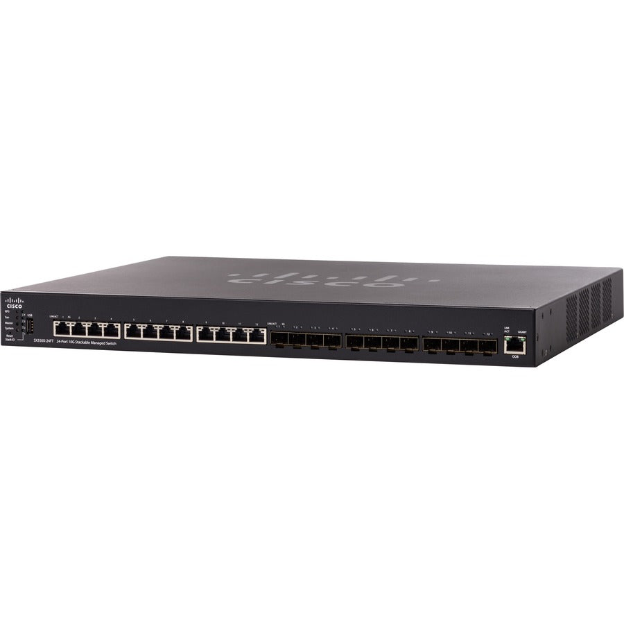 Cisco SX550X-24FT 24-Port 10G Stackable Managed Switch SX550X-24FT-K9-NA