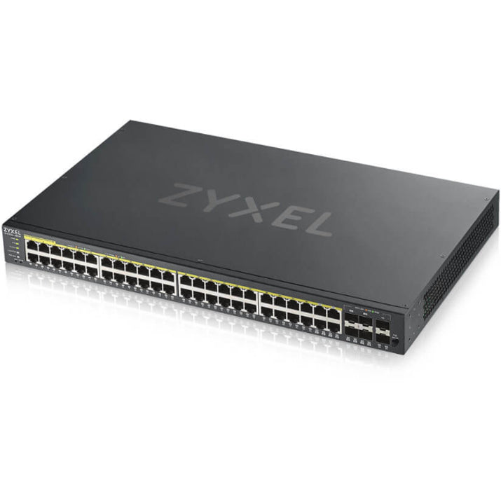ZyXEL 48-port GbE Smart Managed PoE Switch GS1920-48HPv2