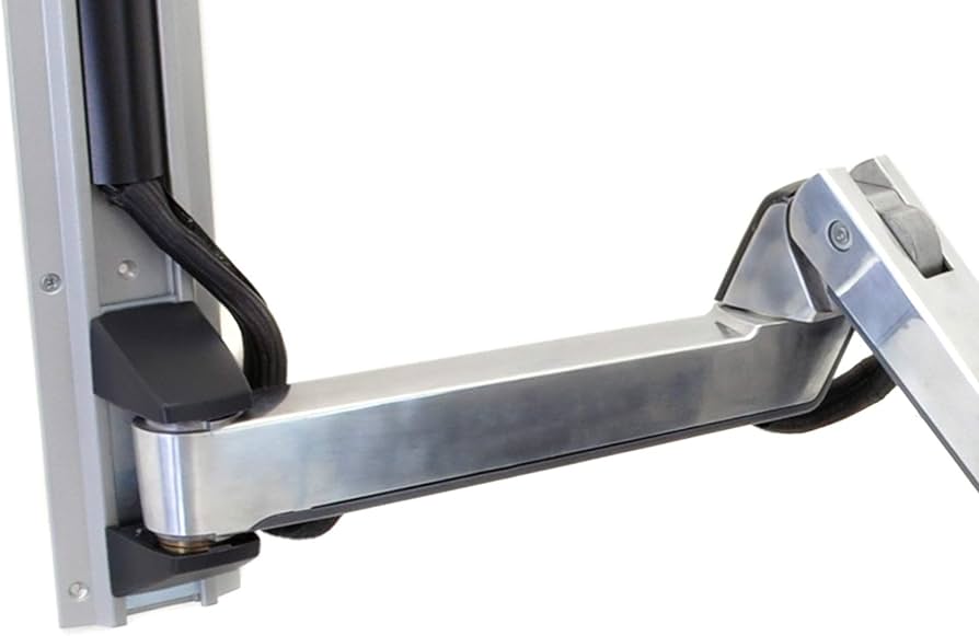 Ergotron Mounting Extension - Polished Aluminum 45-261-026