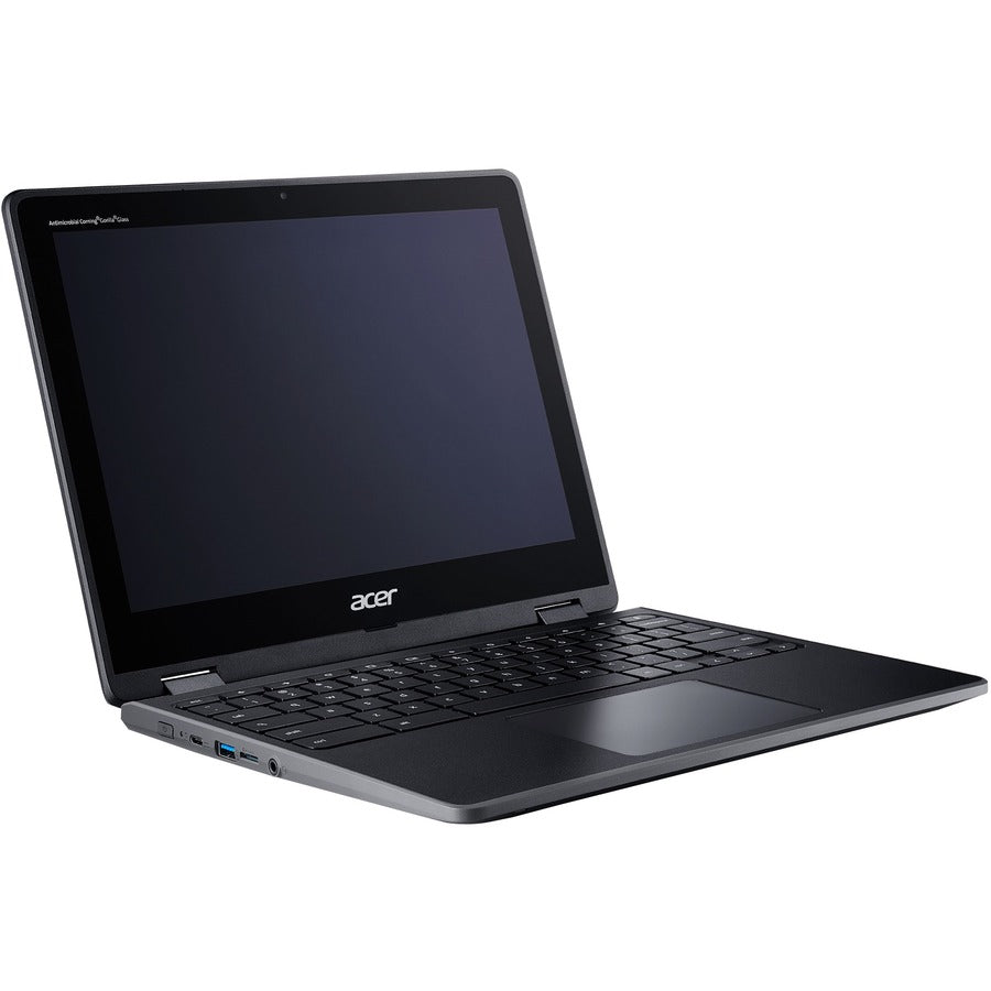 Acer Chromebook Spin 512 R851TN R851TN-P4FF 12" Touchscreen Convertible 2 in 1 Chromebook - 1366 x 912 - Intel Pentium Silver N5030 Quad-core (4 Core) 1.10 GHz - 8 GB Total RAM - 64 GB Flash Memory - Shale Black NX.H99AA.009