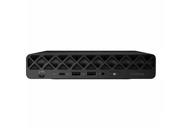 HP EliteDesk 8 G1i Desktop Computer - Intel Core Ultra 7 265T - vPro Technology - 16 GB - 512 GB SSD - Desktop Mini - Jack Black BQ4B9UT#ABA