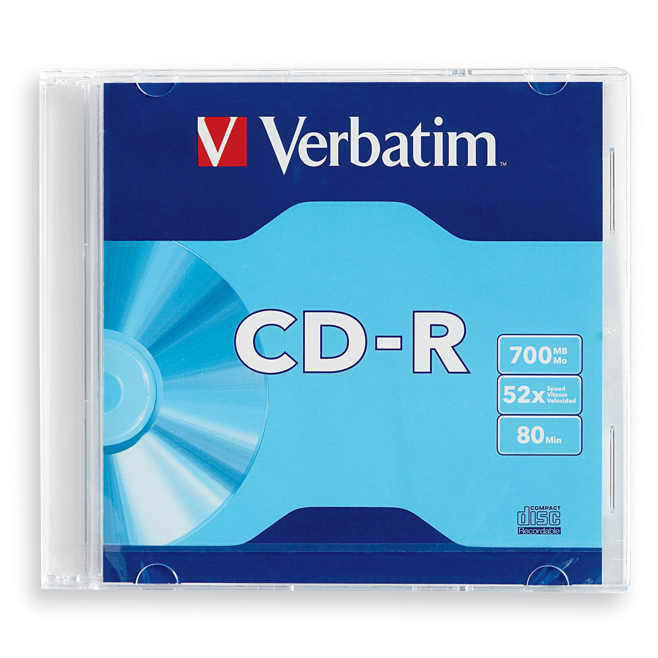 Verbatim 52x CD-R Media 94776-50X1PK