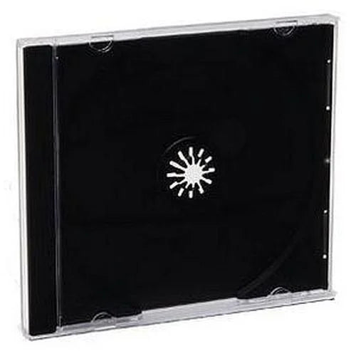 Verbatim CD/DVD Black Jewel Cases - 200pk (bulk) 94867
