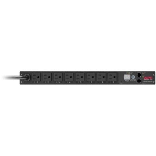 PDU rackable APC by Schneider Electric, commuté, 1U, 15 A, 100/120 V, (8)5-15 AP7900B