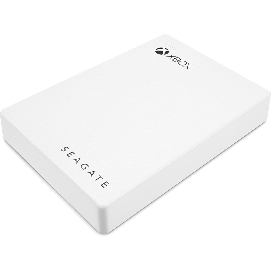 Seagate Game Drive STEA4000407 4 TB Portable Hard Drive - External - White STEA4000407