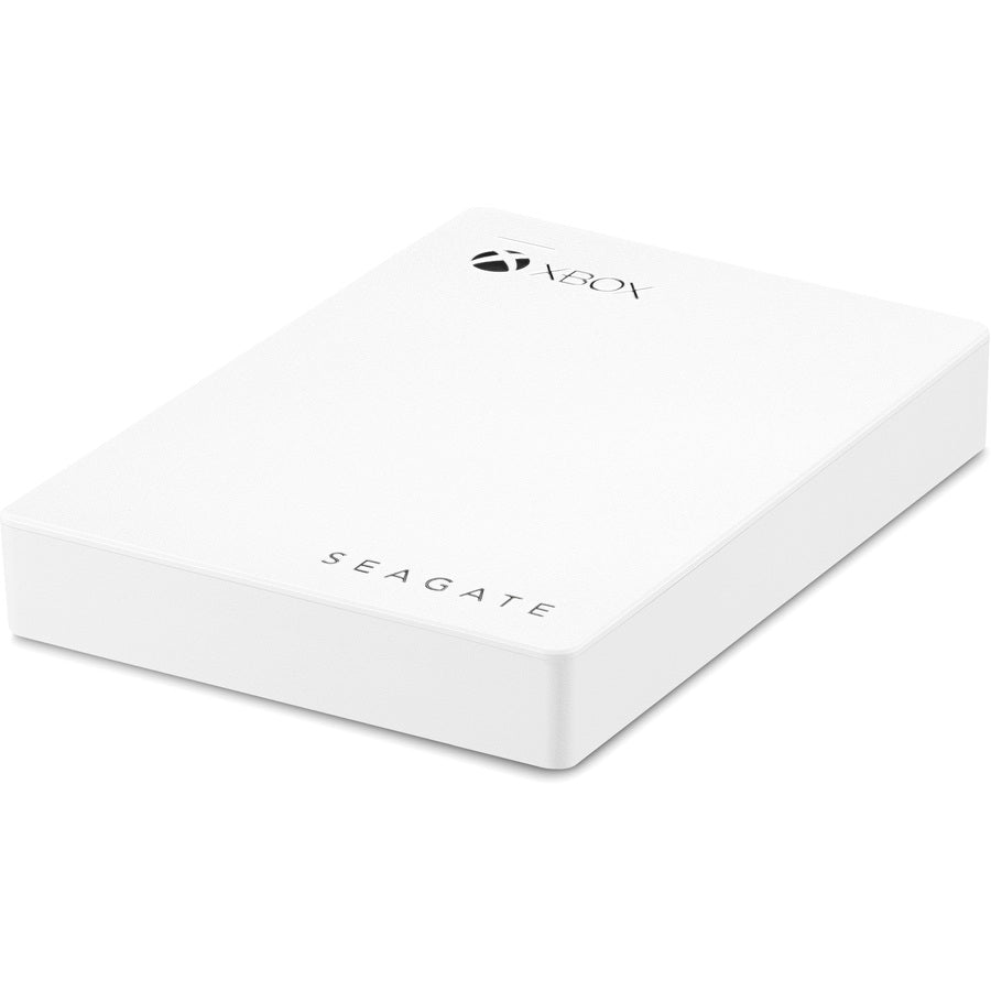 Seagate Game Drive STEA4000407 4 TB Portable Hard Drive - External - White STEA4000407