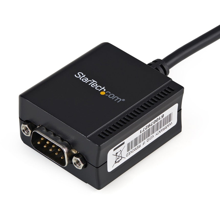 StarTech.com USB to Serial Adapter ? 1 port ? USB Powered ? FTDI USB UART Chip ? DB9 (9-pin) ? USB to RS232 Adapter ICUSB2321F