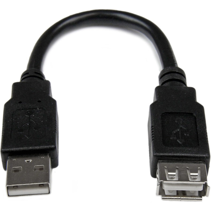 StarTech.com Câble adaptateur d'extension USB 2.0 6 pouces A vers A - M/F USBEXTAA6IN