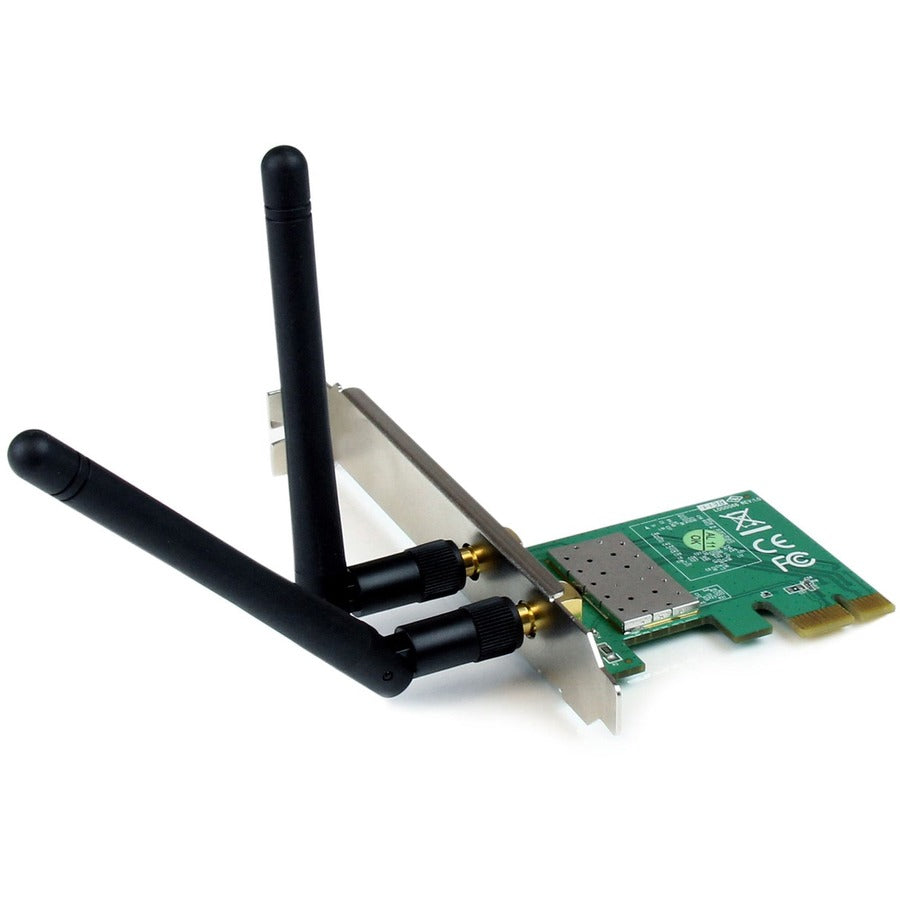 StarTech.com PCI Express Wireless Adapter 300 Mbps PCIe 802.11 b/g/n Network Adapter Card 2T2R 2.2 dBi PEX300WN2X2