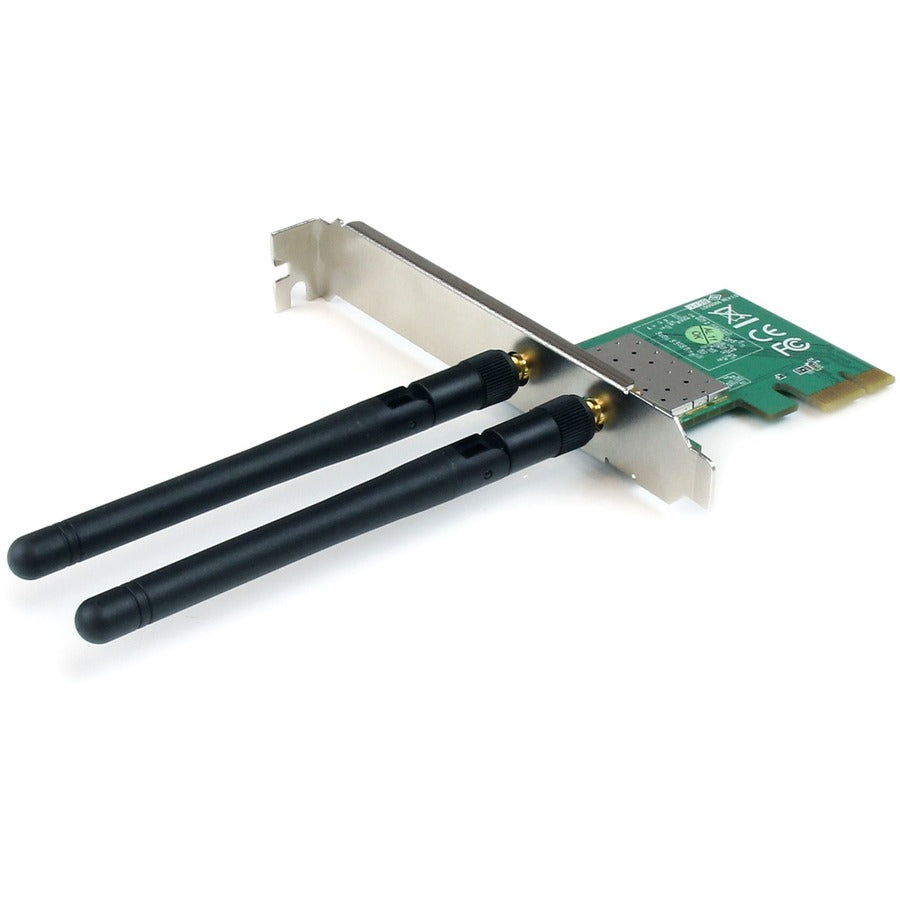 StarTech.com PCI Express Wireless Adapter 300 Mbps PCIe 802.11 b/g/n Network Adapter Card 2T2R 2.2 dBi PEX300WN2X2