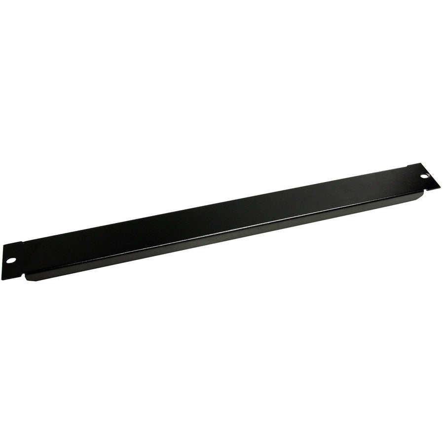 StarTech.com Panneau d'obturation - 1U - 19 pouces - Acier - Noir - Panneau de rack vierge - Panneau de remplissage - Panneau de montage en rack - Blancs de rack BLANKB1