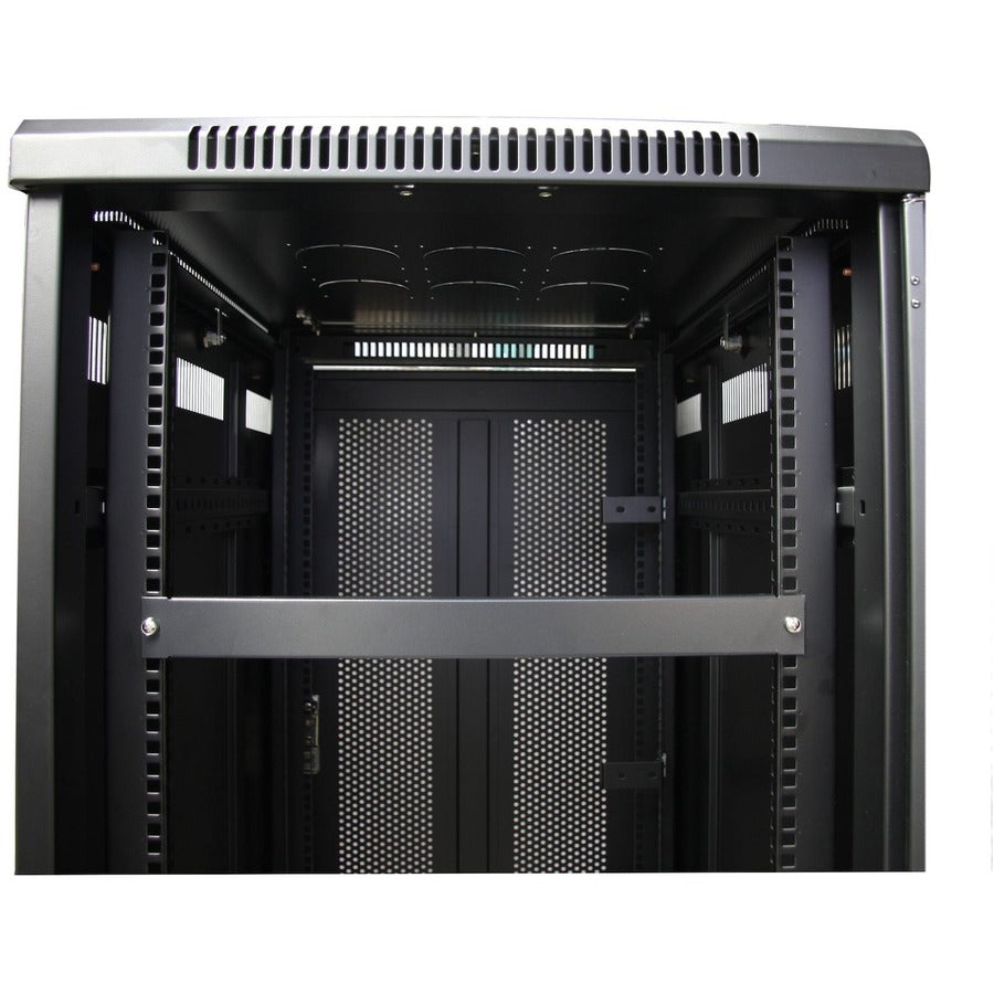 StarTech.com Panneau d'obturation - 1U - 19 pouces - Acier - Noir - Panneau de rack vierge - Panneau de remplissage - Panneau de montage en rack - Blancs de rack BLANKB1