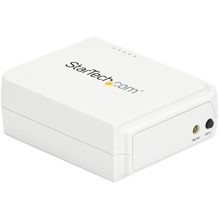 StarTech.com 1 Port USB Wireless N Network Print Server with 10/100 Mbps Ethernet Port - 802.11 b/g/n PM1115UW