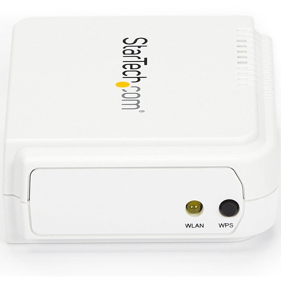 StarTech.com Serveur d'impression réseau sans fil N USB 1 port avec port Ethernet 10/100 Mbps - 802.11 b/g/n PM1115UW