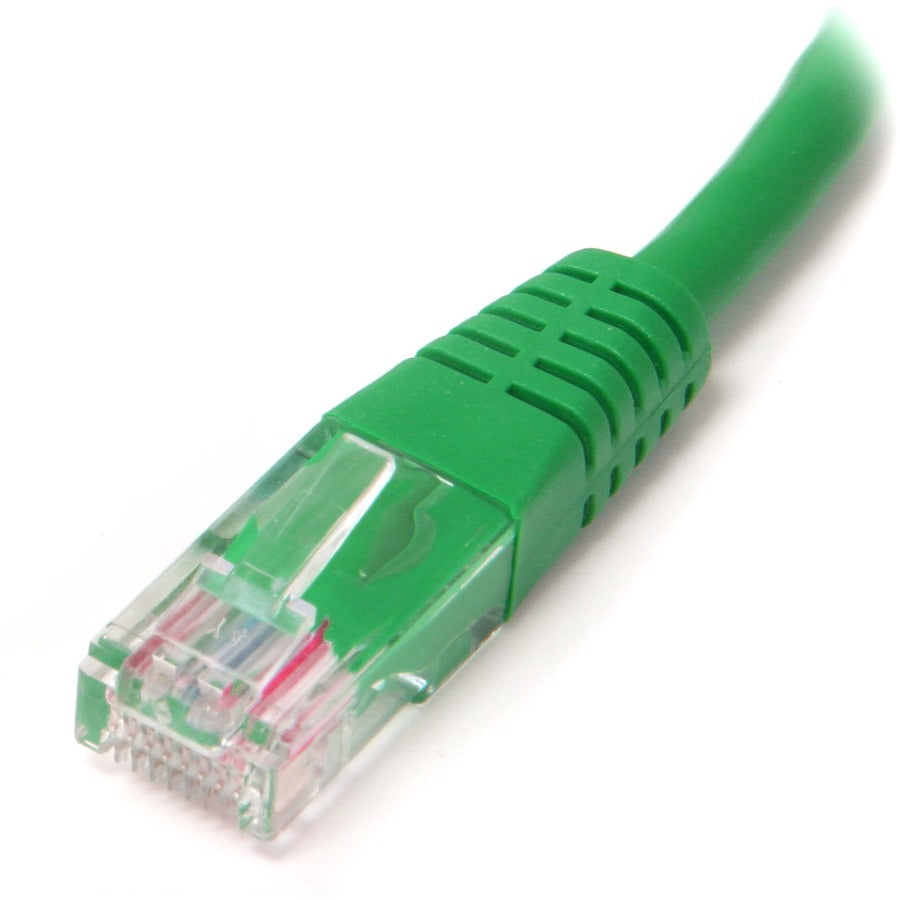 StarTech.com 10 ft Green Molded Cat5e UTP Patch Cable M45PATCH10GN