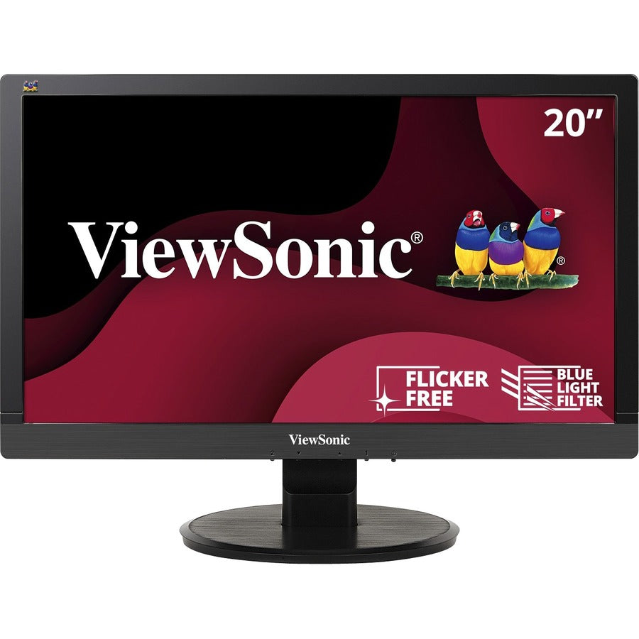 ViewSonic Value VA2055Sm 19.5" Full HD LED LCD Monitor - 16:9 - Black VA2055SM