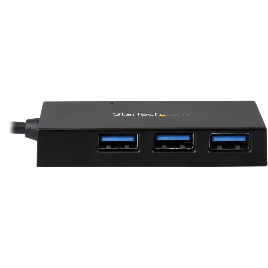 StarTech.com USB C Hub - 4 Port USB-C to USB-A (3x) and USB-C (1x) - Bus Powered USB Hub - USB Type C Hub - Port Expander HB30C3A1CFB