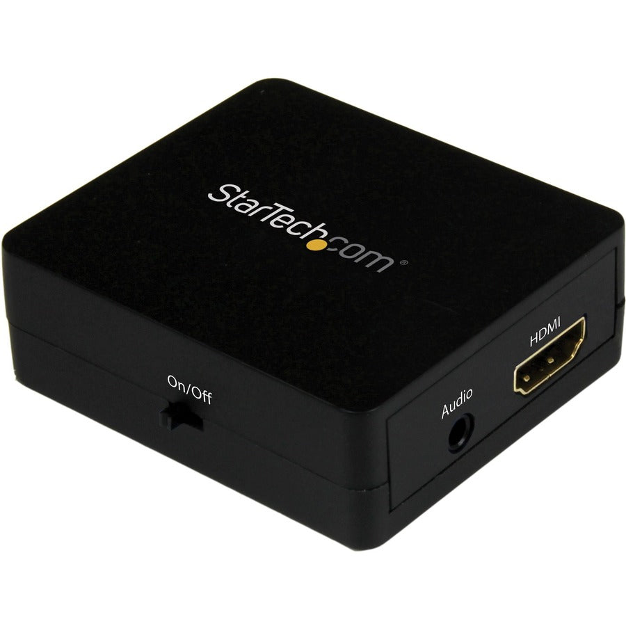 StarTech.com Extracteur audio HDMI - Convertisseur audio HDMI vers 3,5 mm - Audio stéréo 2.1 - 1080p HD2A