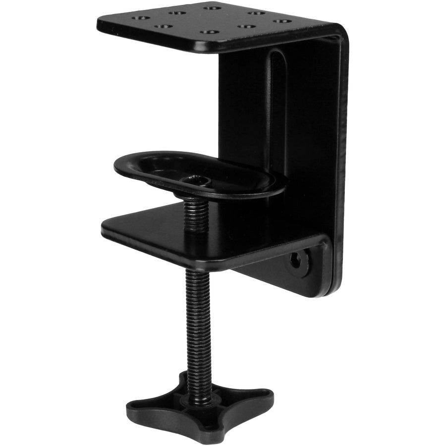 StarTech.com Dual Monitor Arm - USB Hub and Audio Ports in Base - Monitors up to 32" - VESA Monitor Stand Desk Mount ARMSLIMDUO