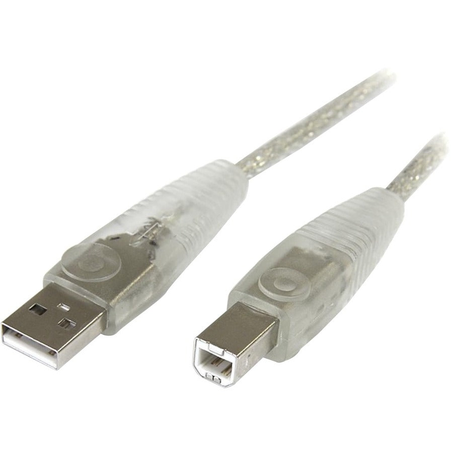 StarTech.com 6 ft Transparent USB 2.0 Cable - A to B USB2HAB6T