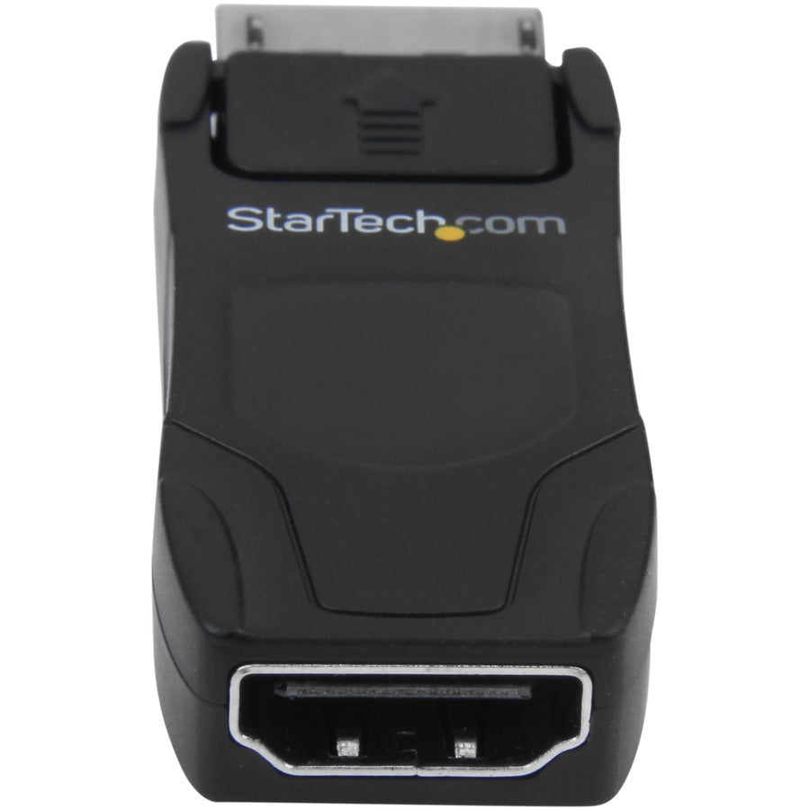 StarTech.com DisplayPort to HDMI Adapter, 4K 30Hz Compact DP 1.2 to HDMI 1.4 Video Converter, Passive DP++ to HDMI Monitor/Display Adapter DP2HD4KADAP