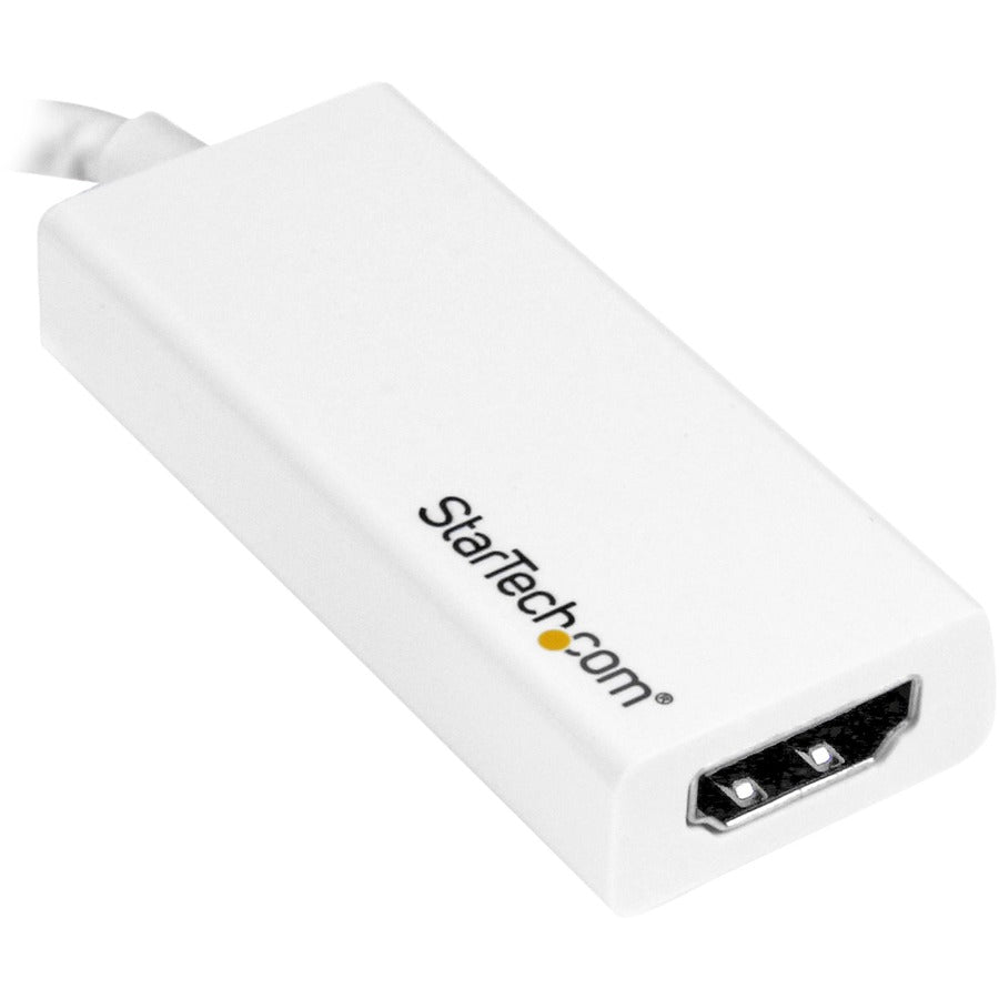 StarTech.com StarTech.com - USB-C to HDMI Adapter - 4K 30Hz - White - USB Type-C to HDMI Adapter - USB 3.1 - Thunderbolt 3 Compatible CDP2HDW